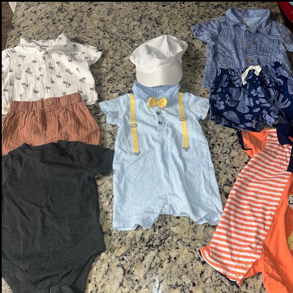 SOLD piece baby boy lot 6-9 months